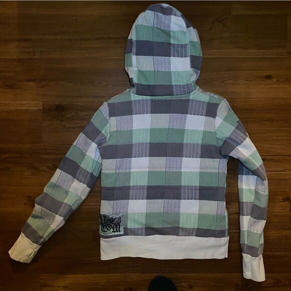 Vintage Volcom Hoodie Zip up size medium‎ thick skate surf - Picture 9 of 11